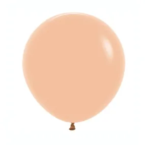 18" Round Balloon Peach Blush