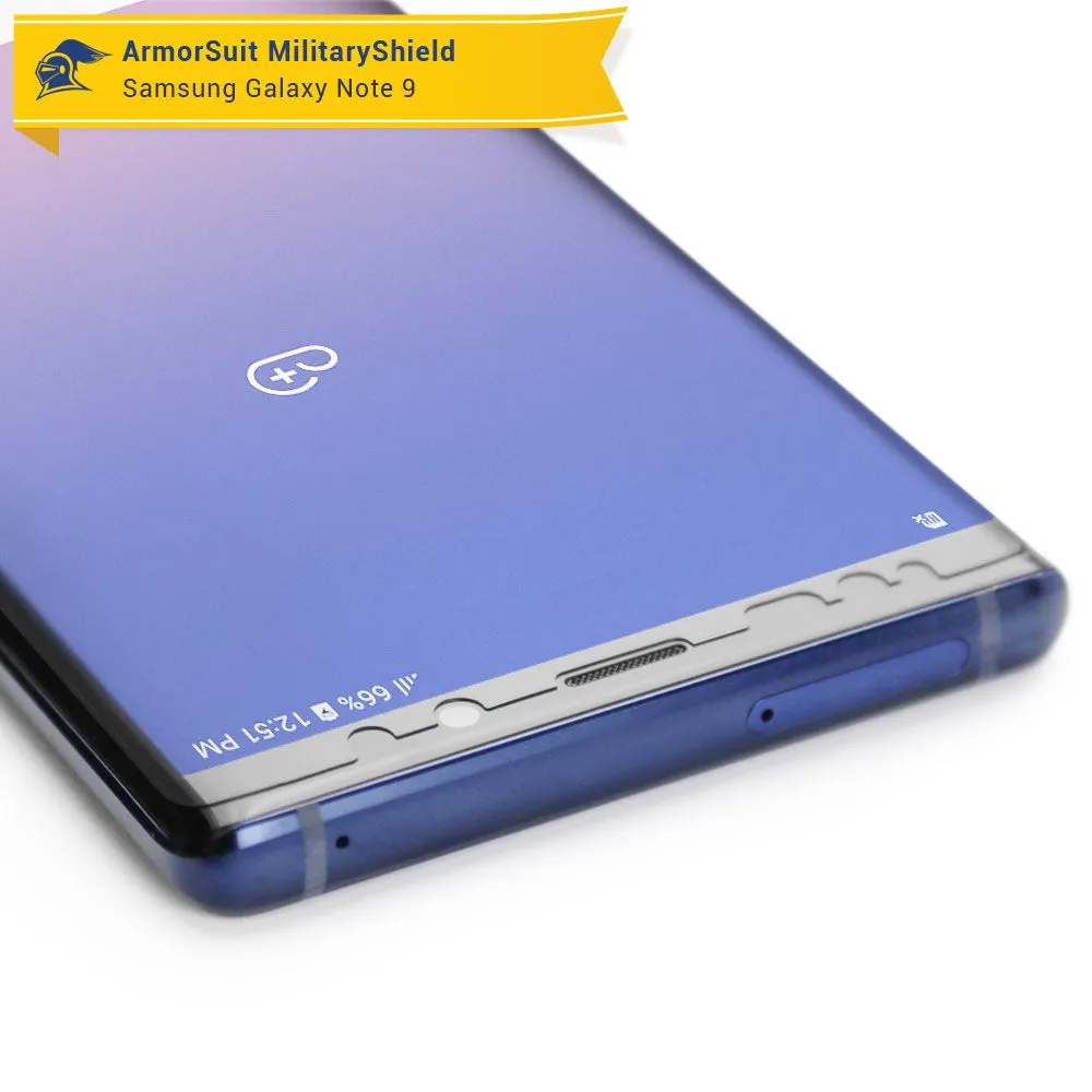[2-Pack] Samsung Galaxy Note 9 Matte Case-Friendly Screen Protector