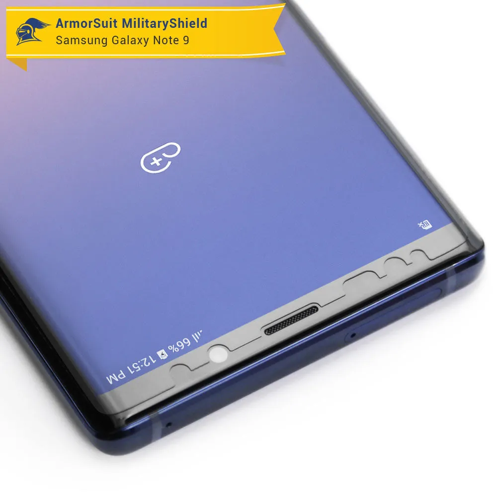 [2-Pack] Samsung Galaxy Note 9 Matte Case-Friendly Screen Protector