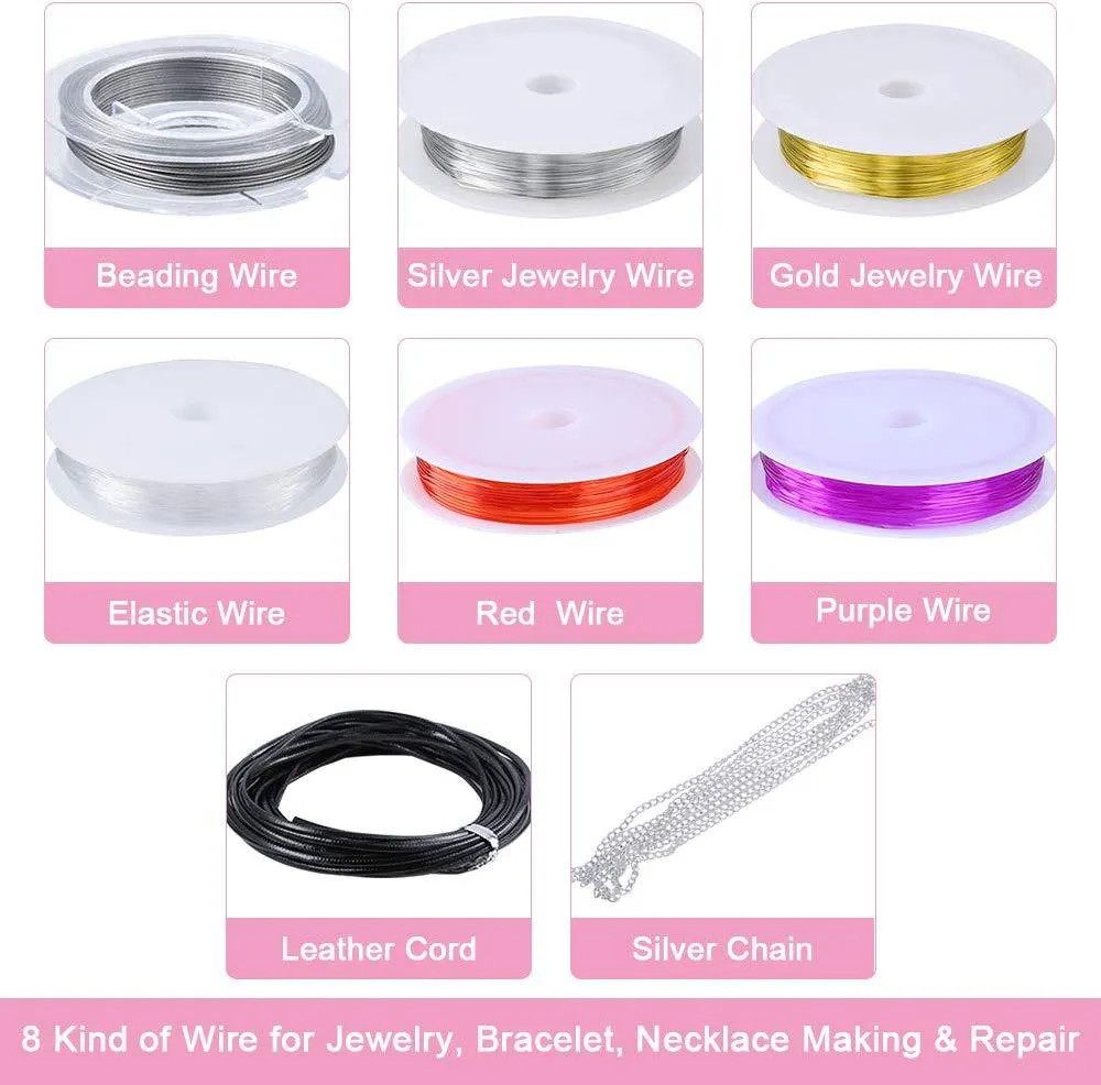 2400 Piece DIY Bracelet Making Kit