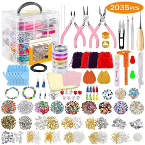 2400 Piece DIY Bracelet Making Kit