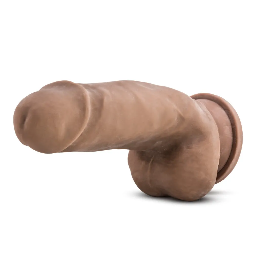 Au Naturel By Blush® | Realistic Latin 7-Inch Long Dildo With Balls & Suction Cup Base