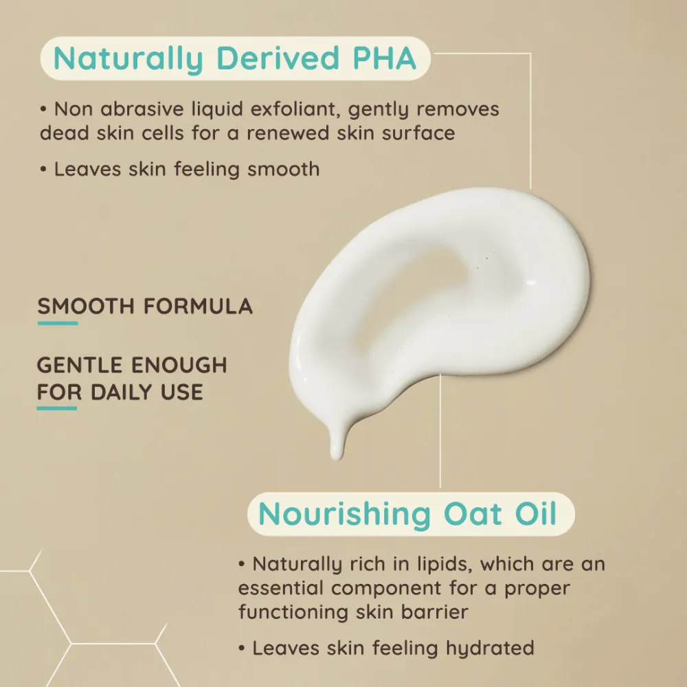 Aveeno Calm Restore Gentle PHA Exfoliator 150ml