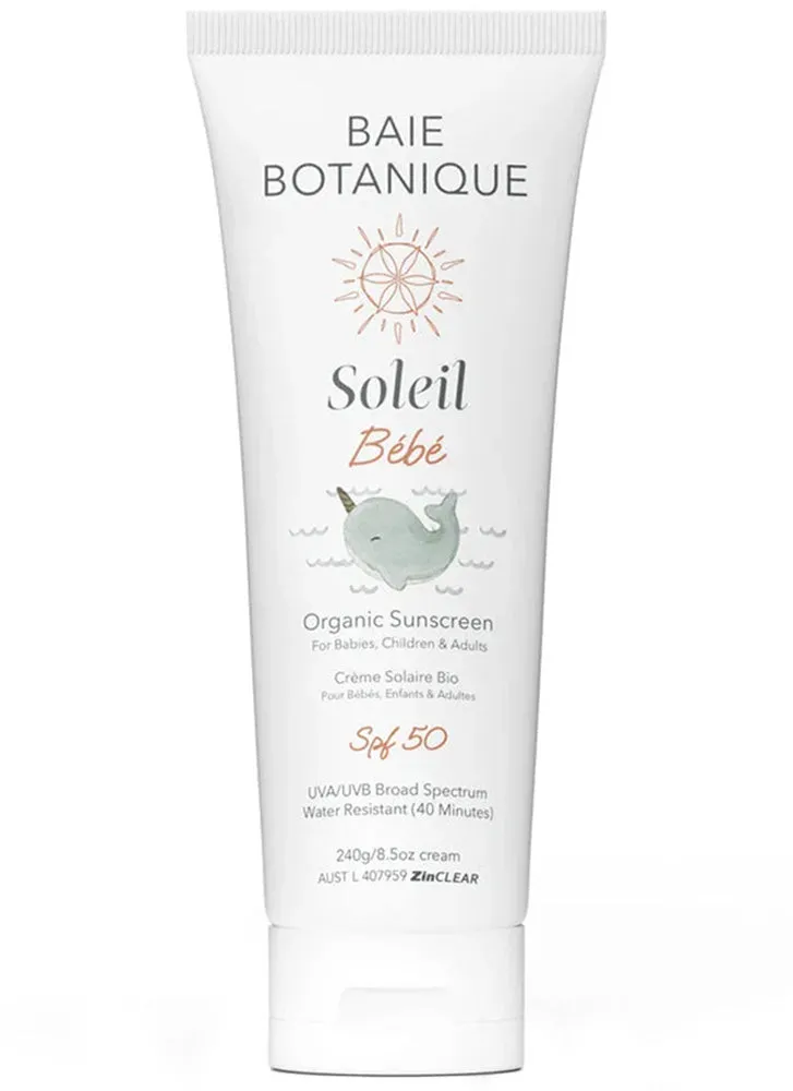 Baie Botanique Soleil Baby Sunscreen SPF50
