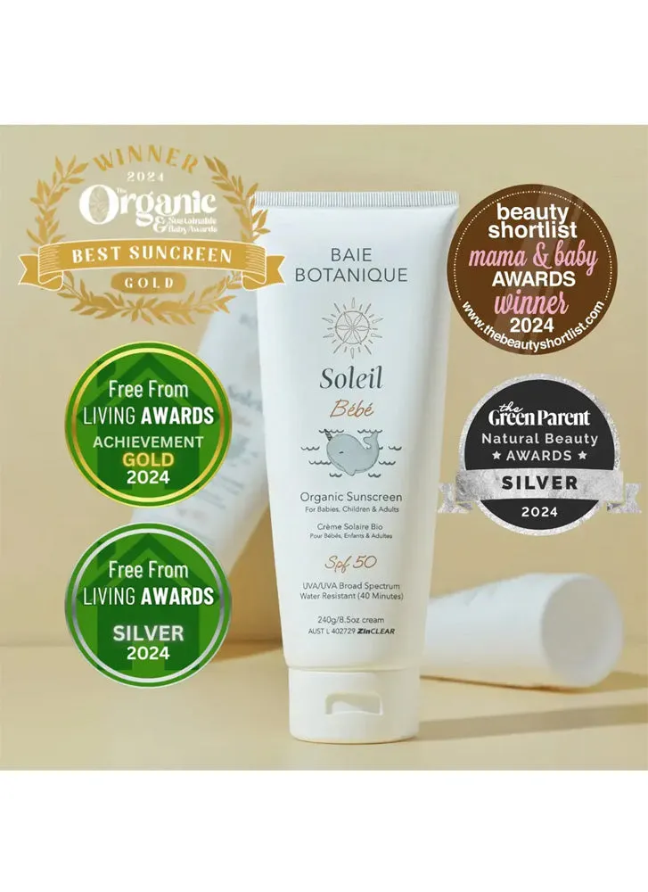 Baie Botanique Soleil Baby Sunscreen SPF50