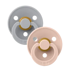 BIBS Pacifier 2 PK Cloud/Blush