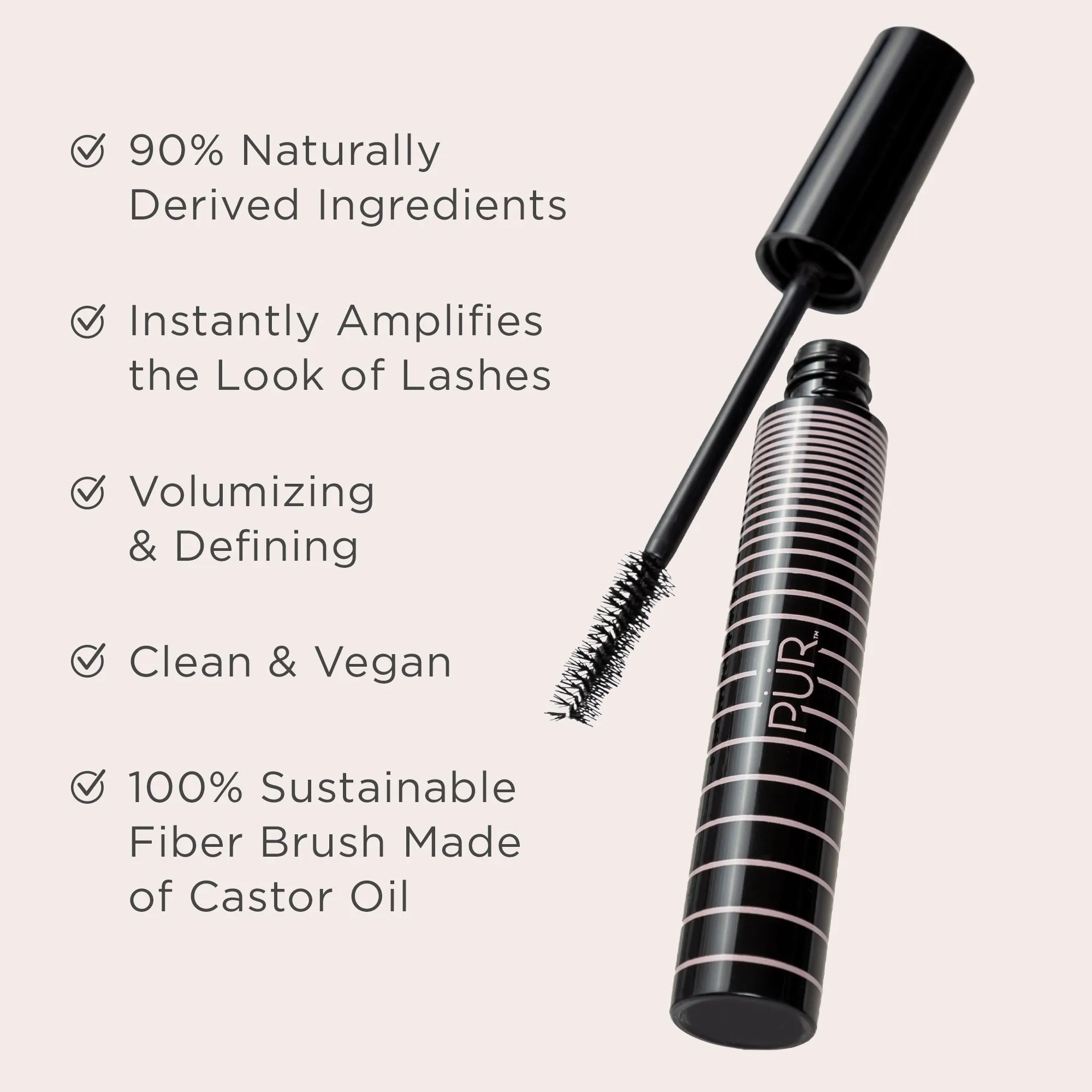 Bio Charged Plant-Powered Volumizing Mascara