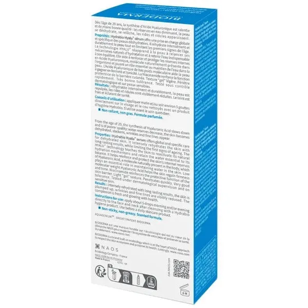 Bioderma Hydrabio Hyalu  Hydrating Plumping Serum 30ml