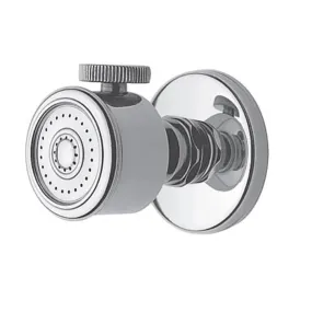Body Spray Newport Bath Matte White with Volume Control 2-7/10 Inch Single Function 1.8 Gallons per Minute 1/2" NPSM 2-4/5 Inch