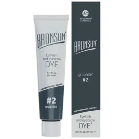Bronsun Hybrid Lash & Brow Gel Dye - Original Formula - Graphite #2 - 15 ml