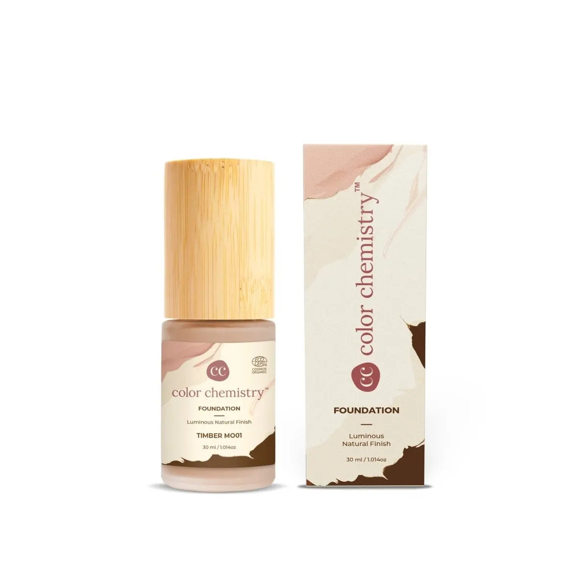 Certified Organic Liquid Foundation- Timber