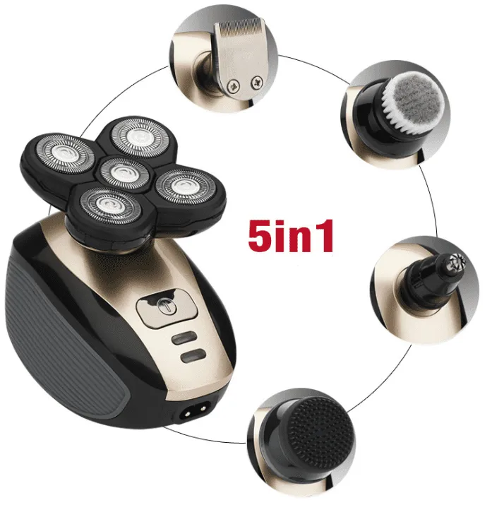 Electric Shaver and Grooming Kit