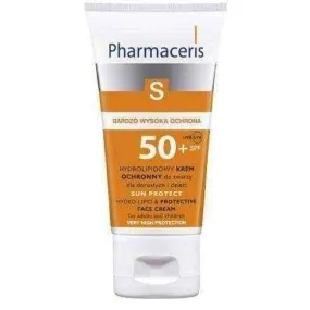 ERIS Pharmaceris S lipid protective cream to the face for adults and children SPF50   50ml