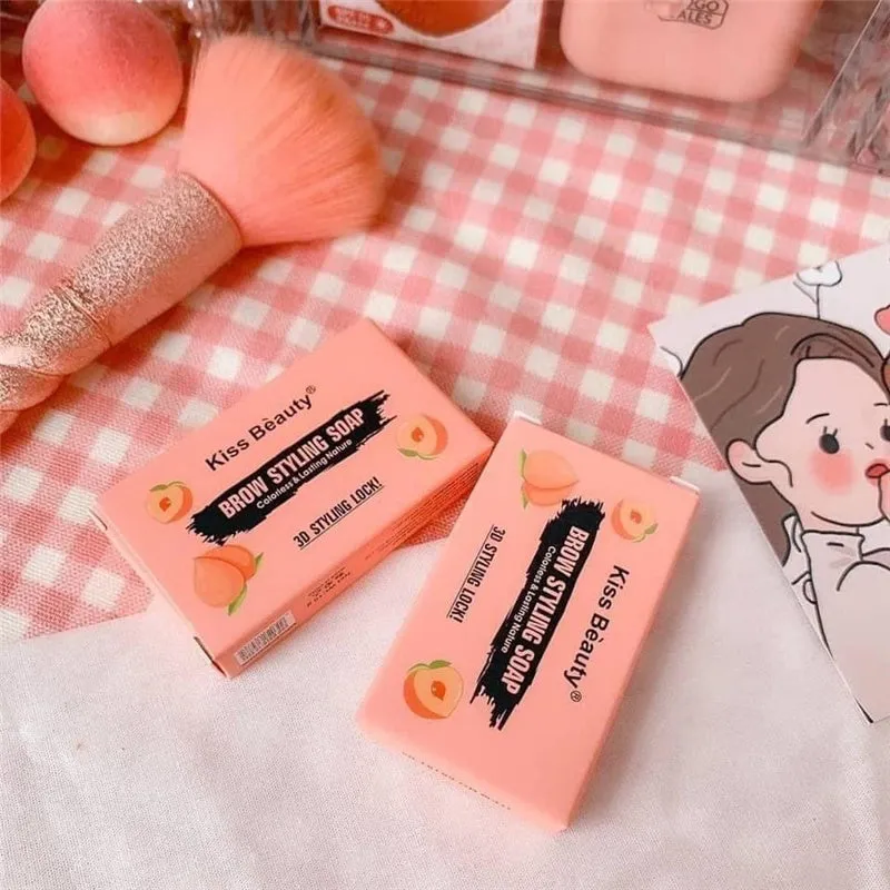 Eyebrow Styling Gel Brows Wax Sculpt Soap Waterproof Long-Lasting 3D Feathery Wild Brow Styling/ Easy To Wear Eyebrow Makeup