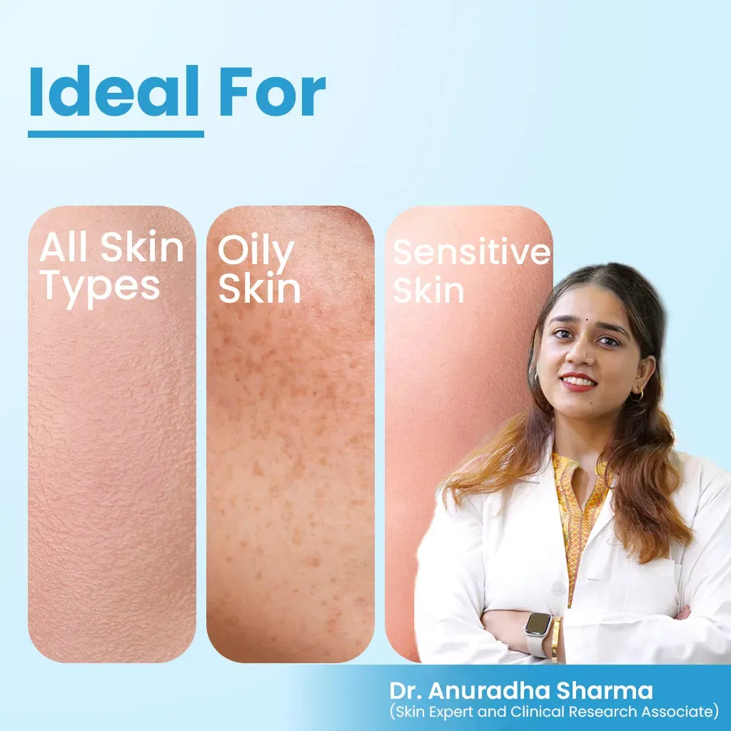 FCL Chemfree Sunscreen SPF 30 for Oily, Sensitive and Acne Prone Skin For Men and Women