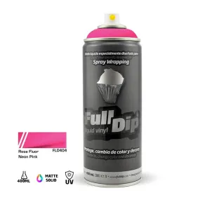 Full Dip Liquid Vinyl Spray Paint 400ml - Neon Pink