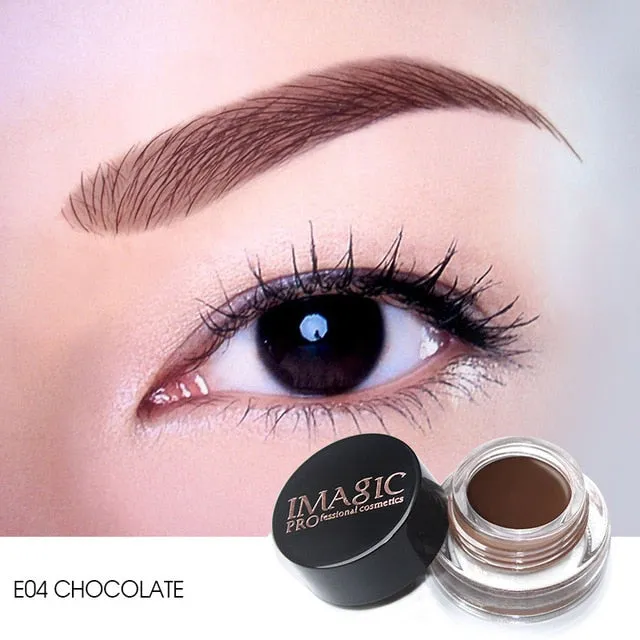 IMAGIC New Arrivals  Professional Eyebrow Gel 6 Colors High Brow Tint Makeup Eyebrow Brown Eyebrow Gel With Brow Brush Tools