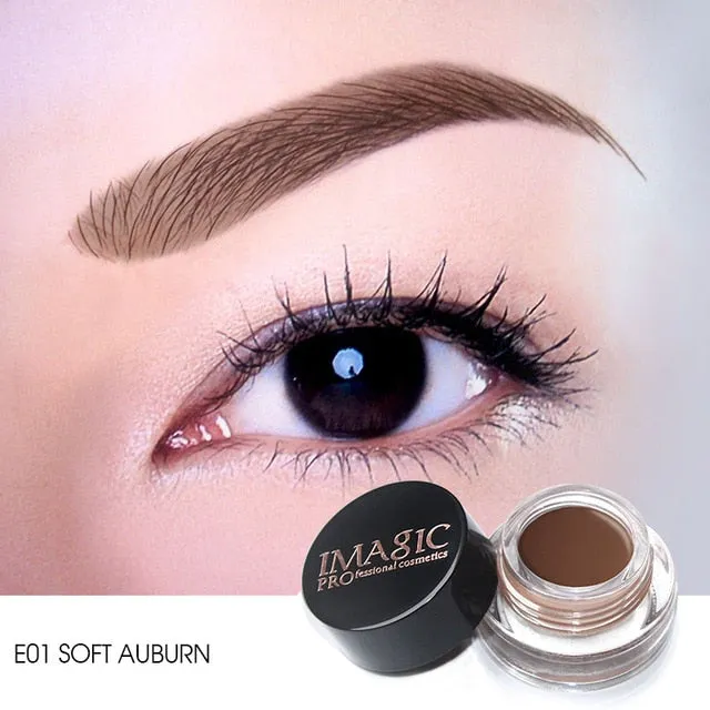 IMAGIC New Arrivals  Professional Eyebrow Gel 6 Colors High Brow Tint Makeup Eyebrow Brown Eyebrow Gel With Brow Brush Tools