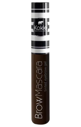 KOKIE COSMETICS - Brow Mascara Tinted Eyebrow Gel Dark Brown - 0.13 fl. oz. (3.7 ml)