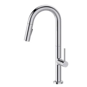 Levana Pull Out Kitchen Mixer with Veggie Spray Chrome