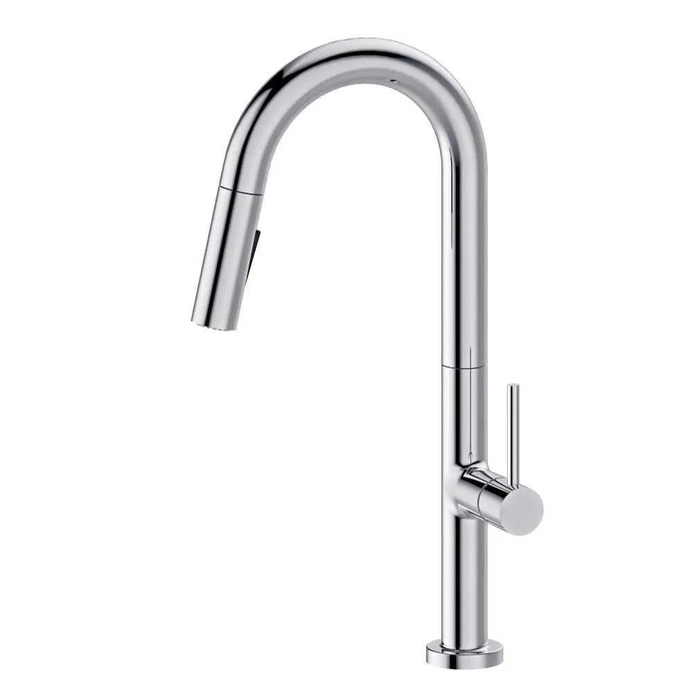 Levana Pull Out Kitchen Mixer with Veggie Spray Chrome