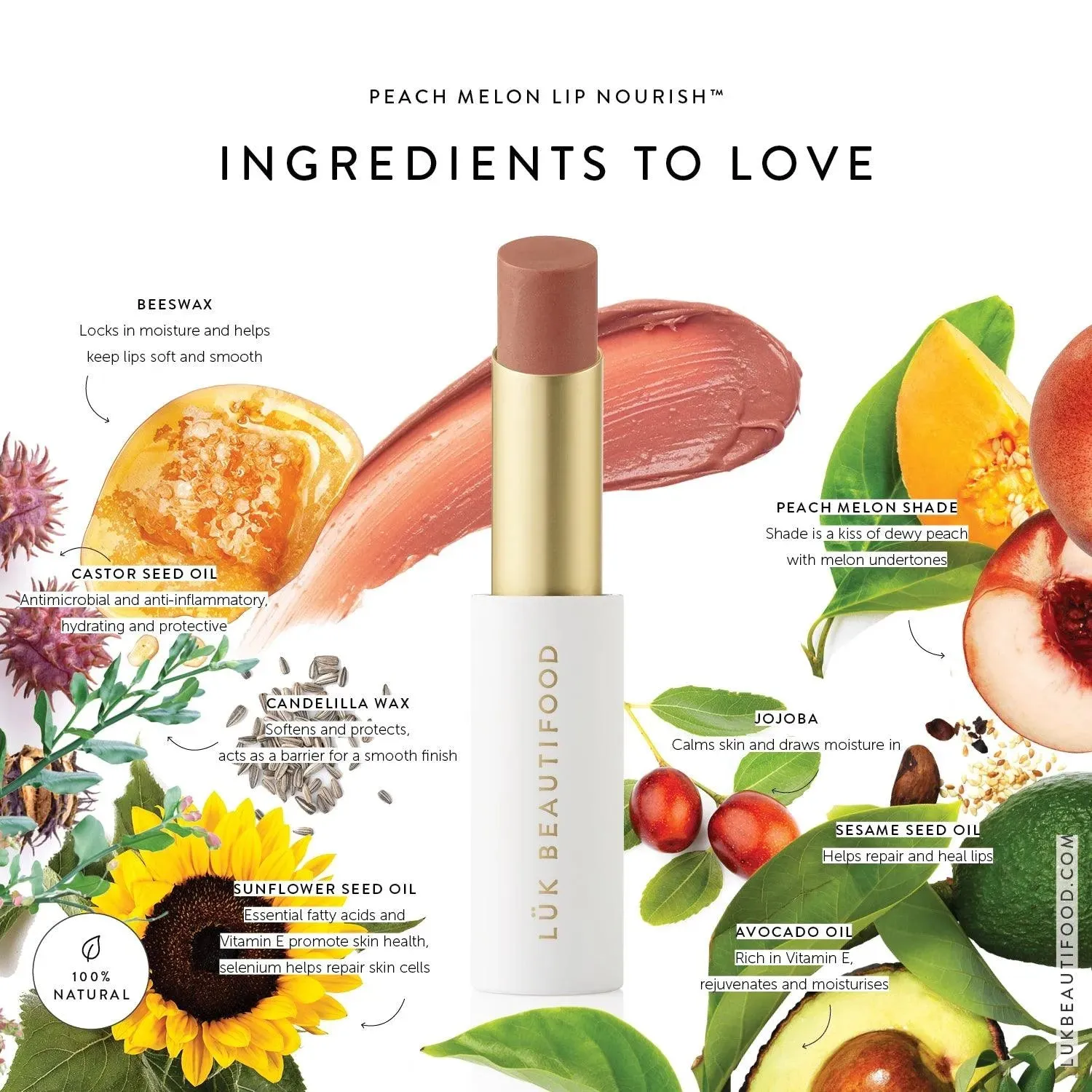 Lip Nourish™ - Peach Melon