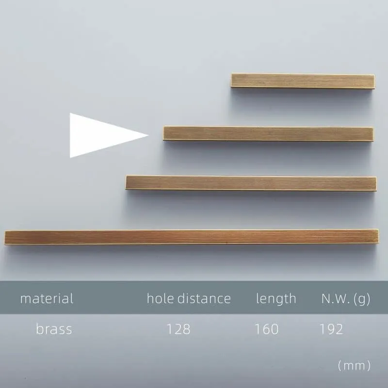 LIQUET Brass Handles