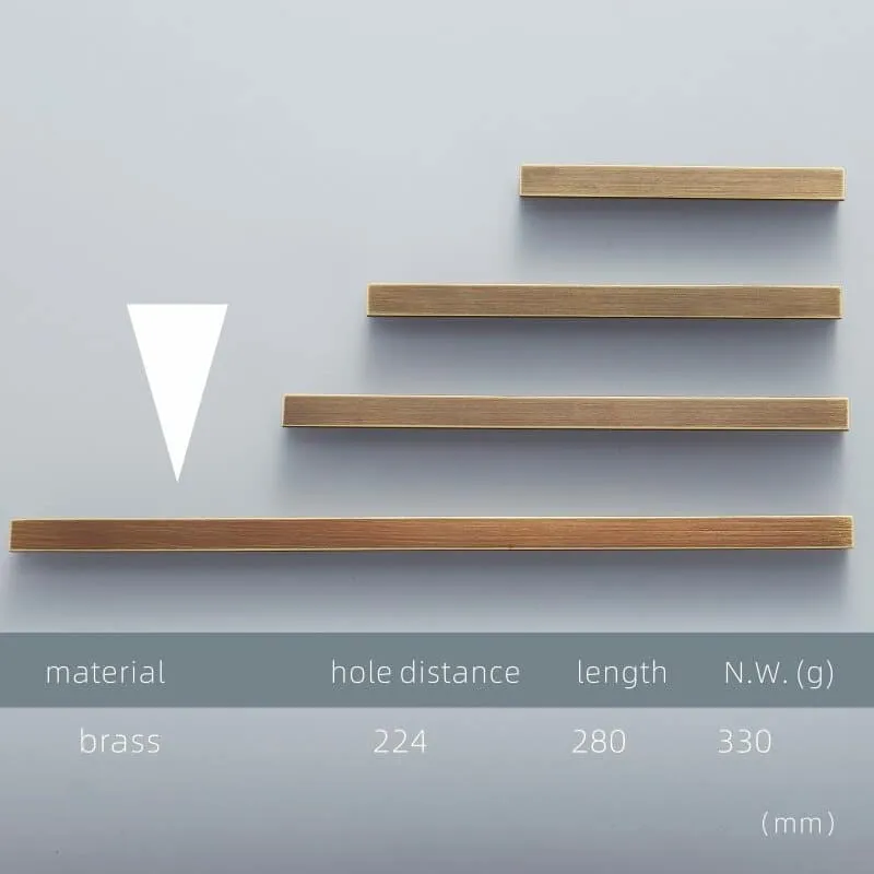 LIQUET Brass Handles