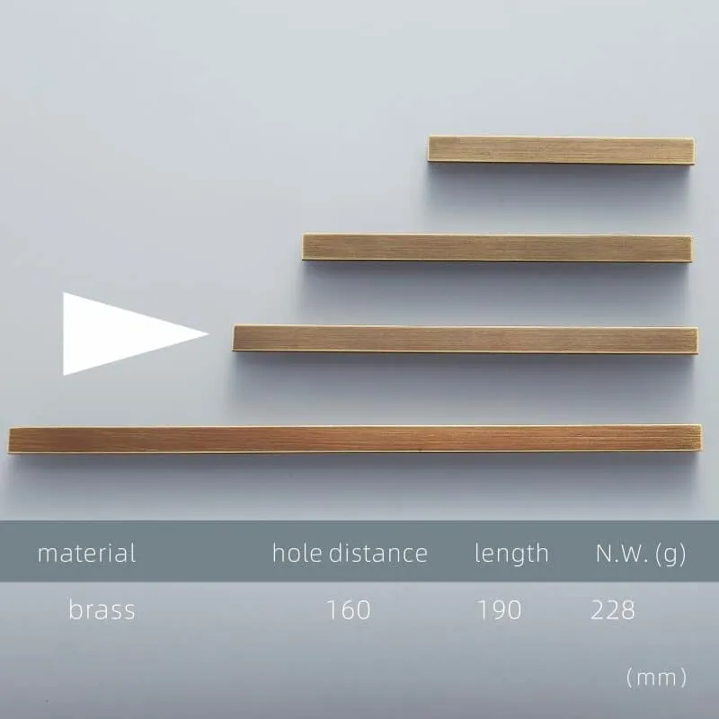 LIQUET Brass Handles