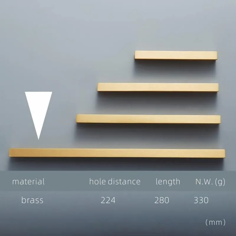 LIQUET Brass Handles