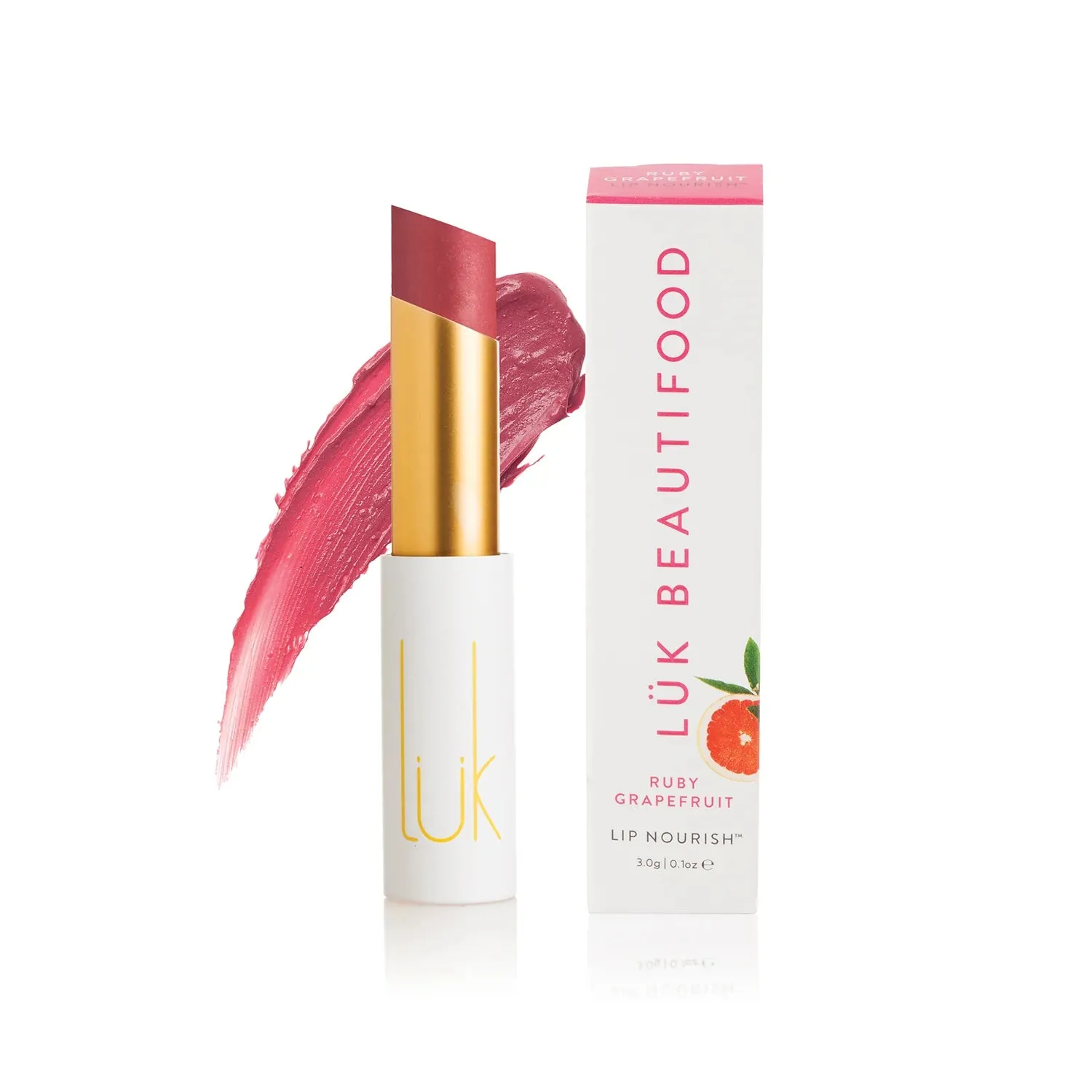 Luk Beautifood Lip Nourish – Ruby Grapefruit Natural Lipstick
