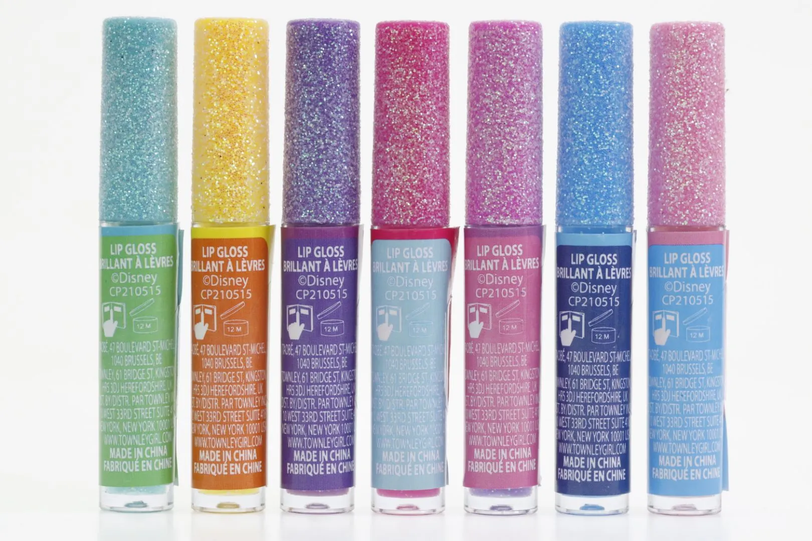 Minnie Mouse Lip Gloss Pack of 7