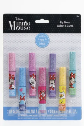 Minnie Mouse Lip Gloss Pack of 7