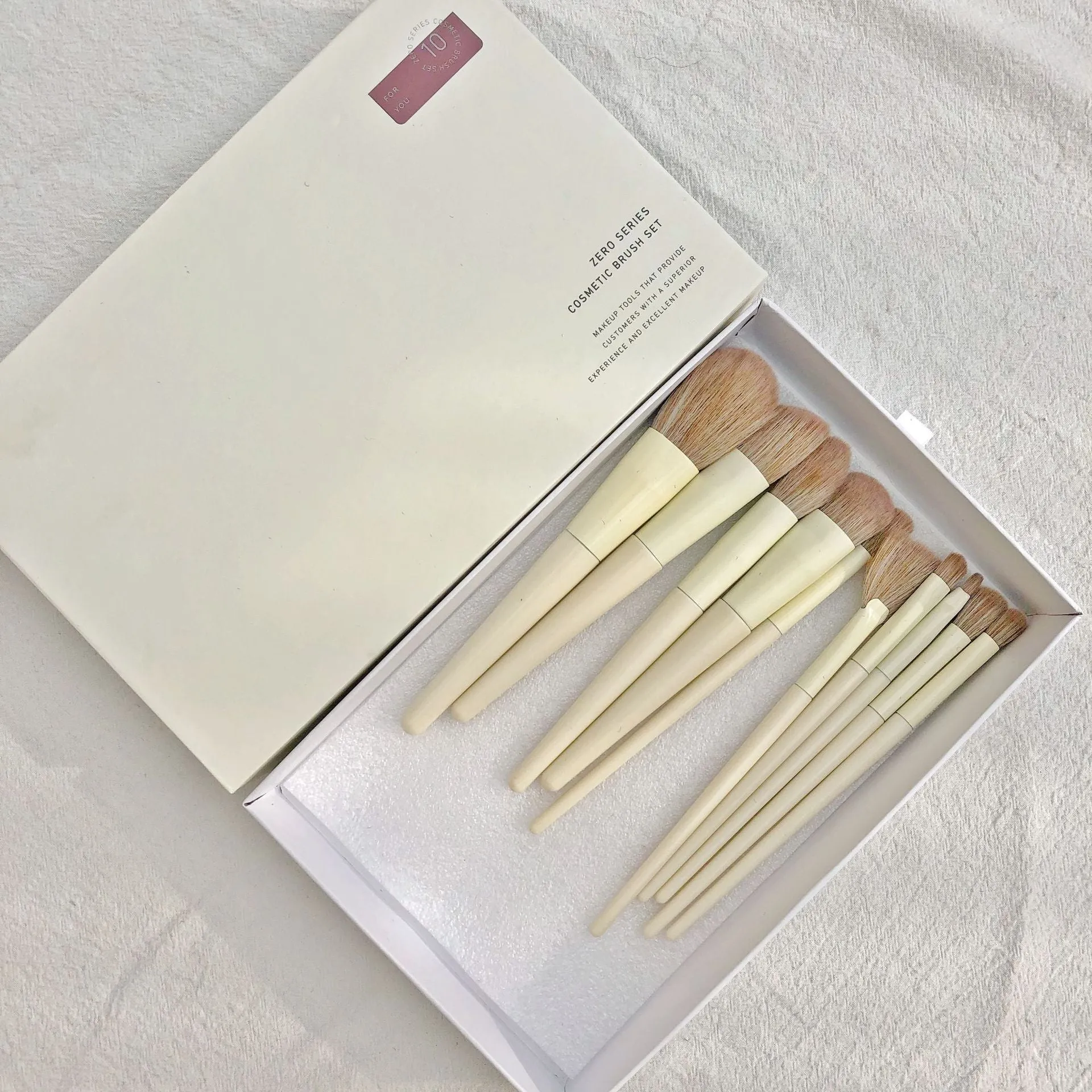 Mixed Hair Makeup Set Brush Foundation Cover