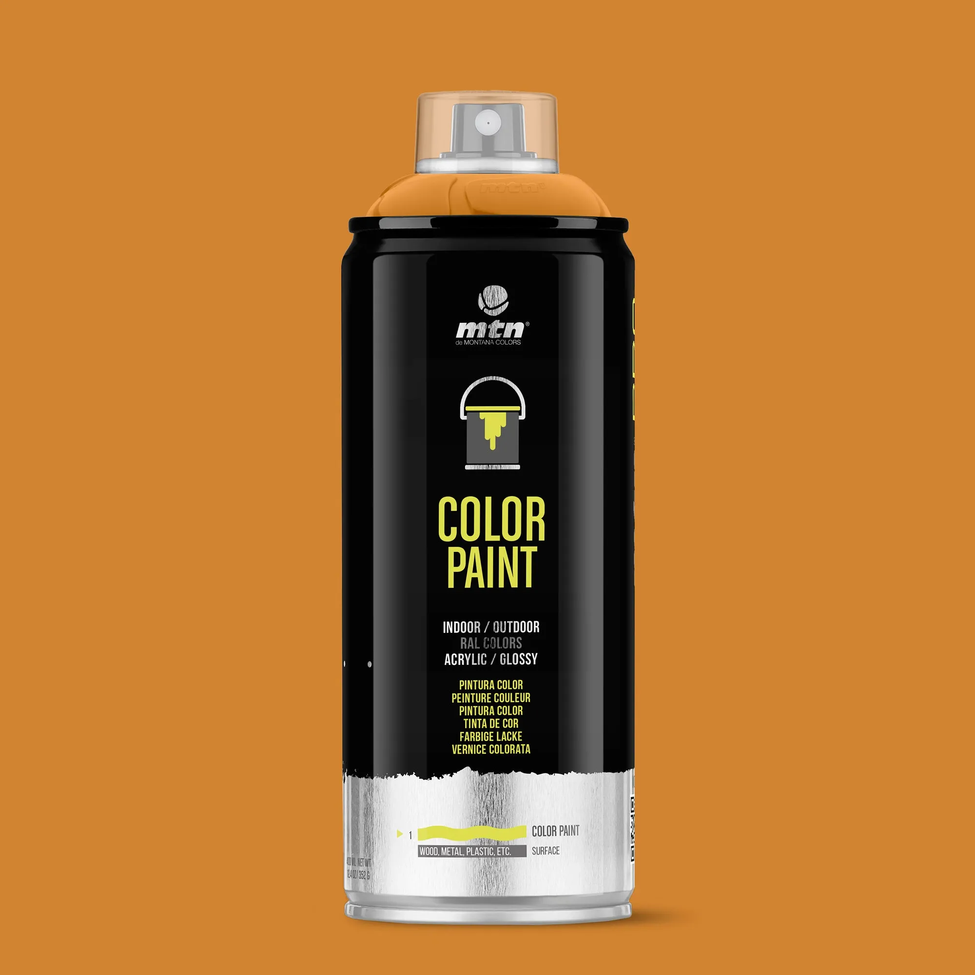 MTN PRO Spray Paint 400ml RAL 2003 - Pastel Orange