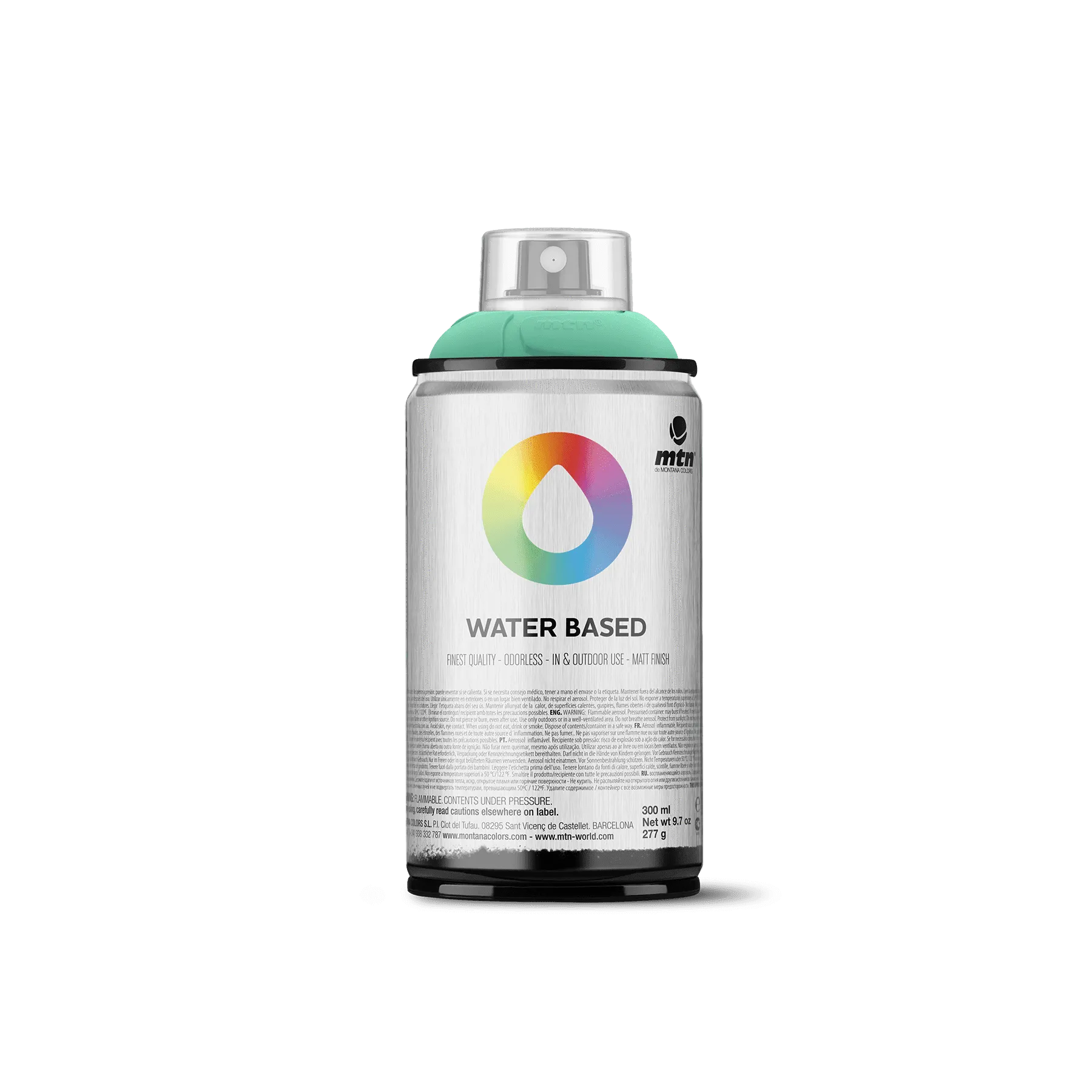 MTN Water Based 300 Spray Paint - Turquoise Green (WRV-219)