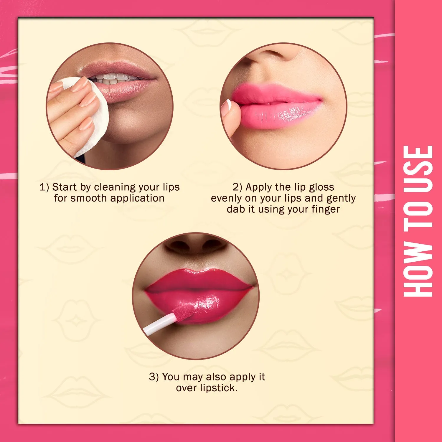 NY Bae Gloss Getter Lip Gloss | Shiny Satin Finish | Light Weight | Non-Sticky - Cherry Crush 03 (2.8 ml)