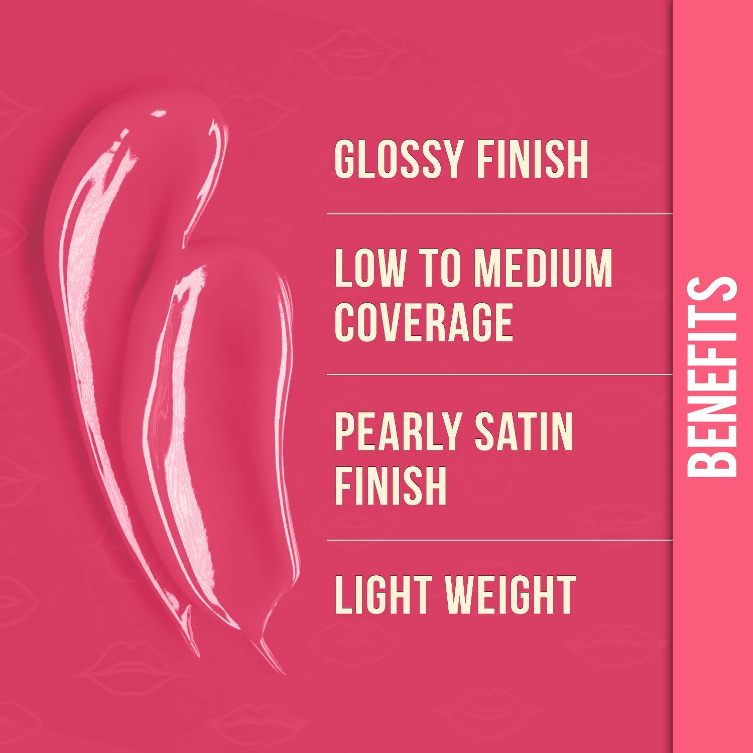 NY Bae Gloss Getter Lip Gloss | Shiny Satin Finish | Light Weight | Non-Sticky - Cherry Crush 03 (2.8 ml)