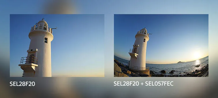Sony 16mm Fisheye Conversion Lens for FE 28mm f/2 Lens
