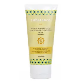 Substance - Crème Solaire Naturel - Bébé 180ml||Substance - Natural Sun Care Cream - Baby -180ml
