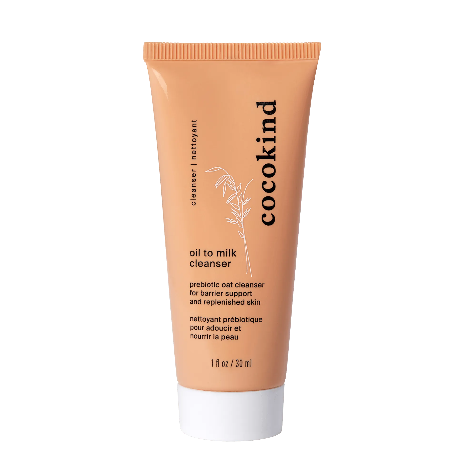travel-size oil to milk cleanser
